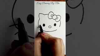 Hello kitty Drawing.