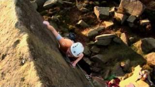 Katy Whittaker Climbs Nosferatu E6