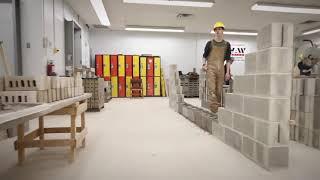 Bricklaying at NBCC