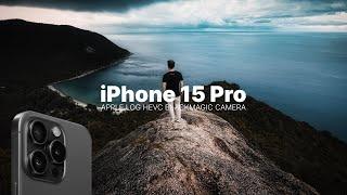 iPhone 15 Pro Cinematic Video Footage | Apple LOG 4K HEVC