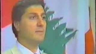 Bachir Gemayel Tele Liban 1982