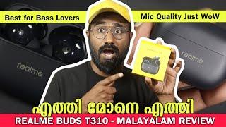 Realme Buds T310 - Best Earbuds for Music & Calling - 6 Mics With ENC - Malayalam #unboxing