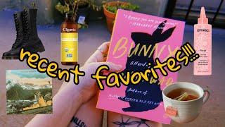 RECENT FAVORITES: books, music, movies, fashion & wellness!!