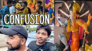 GANPATI BOOKING CONFUSION vlog =1