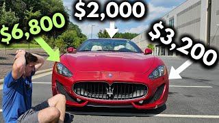 Everything WRONG with my Maserati GranTurismo