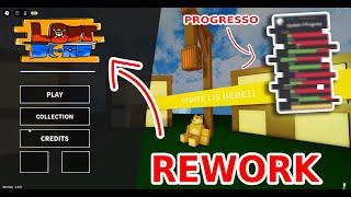 Rework Menu Inicial + Progresso vazado --- Lost Seas