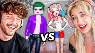 Halloween Costume BATTLE vs CAYLUS in Dress to Impress!
