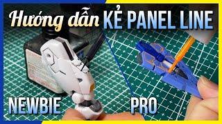 Hướng dẫn kẻ lằn Panel Line và Thinner X20 cho Gundam từ Đơn giản tới Cao cấp | NEO Cuong Pham Hobby