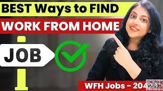 How to find Work From Home Jobs in 2024-2025 | Best Work From Home Jobs Portal