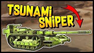 Crossout - INSANE MATCHES! "The Tsunami Sniper" - Crossout Gameplay