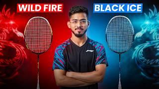 Tanso Wild Fire and Black Ice Badminton Racket Review | Unboxing & Gameplay