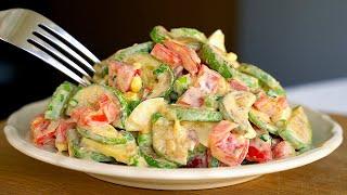 Eat this salad every day for dinner and lose 30 kg of belly fat in one month!