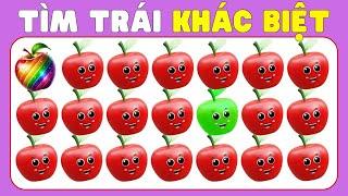 TÌM ĐIỂM KHÁC BIỆT Phiên Bản Các Loại Trái Cây | Ai Nhanh Trí