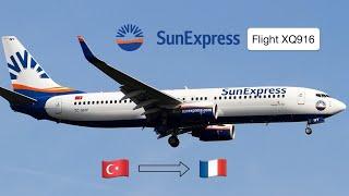 [Trip report] SunExpress | Flight İzmir  - Paris  | B737-800 Economy class