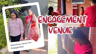 Engagement Venue Searching️‍️‍ #engagement #partyhall #vlogs