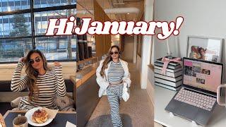 HI JANUARY! | News Year Eve & Stressful Masters Deadlines