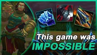 This game was near impossible for my 23-kill Illaoi to manage