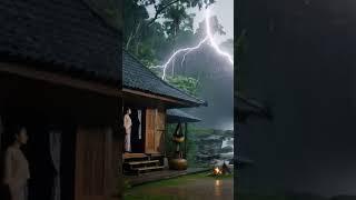 Rain Sounds for Sleeping Heavy Rain and Thunderstorm Sounds for Sleeping