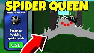 KILLING The SPIDER QUEEN in Roblox Control Army