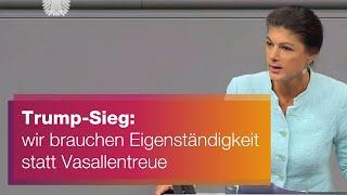 Trump-Sieg: wir brauchen Eigenständigkeit statt Vasallentreue