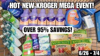 BEST KROGER DEALS | HOT NEW KROGER MEGA EVENT | OVER 40 ALL DIGITAL COUPON DEALS | 6/26 - 7/4