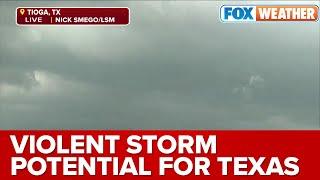 NWS Fort Worth on Violent Storm Potential: All Types of Severe Weather Threats