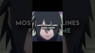 Most Iconic Anime Lines (Part 3) #shorts #anime