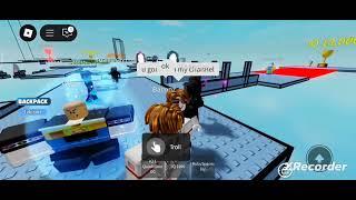 Me with baconz in IQ Obby | #ncraft #roblox