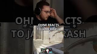 Ohnepixel reacts to Jame cs2 crash  #cs2 #ohnepixel #cs2clips