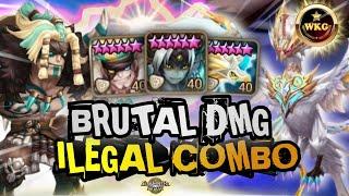 LUCIFER COMBO IS SO INSANE with ELUDIA and TALISMAN IN RTA SUMMONERS WAR