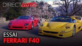 ESSAI - FERRARI F40 : AU VOLANT D'UN MYTHE