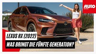 Lexus RX (2022): An zwei Stellen gewonnen! | AUTO ZEITUNG