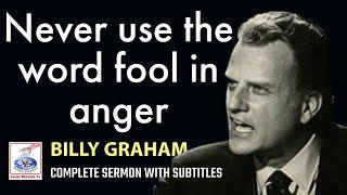 Billy Graham on the subject of "FOOL" #livestream  | #billygraham  #motivation #liveservice