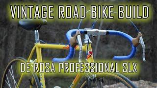 VINTAGE ROAD BIKE BUILD-De Rosa Professional 1984-