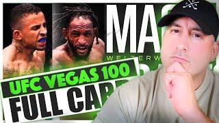 UFC Vegas 100: Magny vs. Prates FULL CARD Predictions and Bets