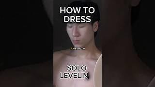 Sololeveling fashion (Sung Jin Woo) #sololeveling #fashion #aesthetic