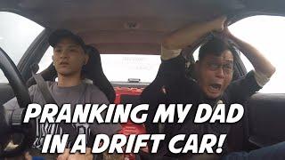 PRANKING MY DAD IN A DRIFT CAR | Shawn Lee