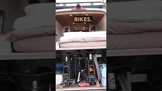 MTB Adventure Van  w/ 4 Bikes  #vantour #vanlife #mtb