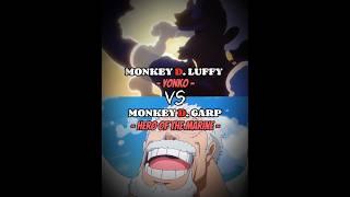 Monkey D. Luffy  Monkey D. Garp #Onepiece