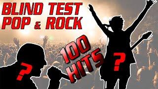 BLIND TEST MUSIC QUIZ POP&ROCK - 100 CLASSIC HITS