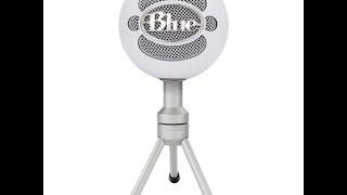 NEW MIC:Blue Snowball Yay!