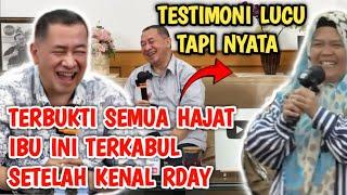 TESTIMONI LUCU TAPI TERBUKTI! SEMUA HAJAT IBU INI CEPAT TERKABUL SETELAH MENGENAL RDAY! #rday