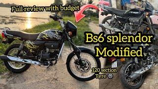 Splendor modified | bs6 splendor modified kerala hero splendor fully modified | hero Honda splendor