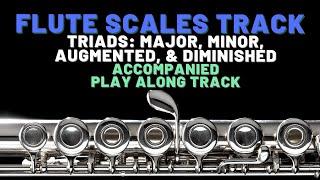 Flute Triads (Arpeggios) Full Range Practice Track