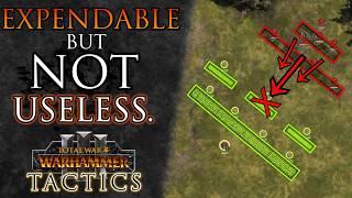 Why EXPENDABLE units can actually be VALUABLE - Total War Tactics: Warhammer 3