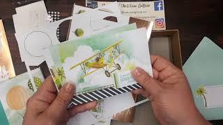Coronacation Boredom Busters using Stampin' Up All Inclusive Card Kits - FB LIVE REPLAY
