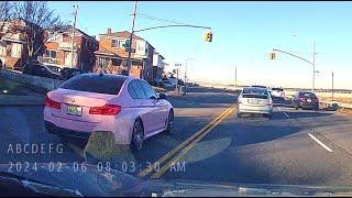 Just another aggressive BMW driver.