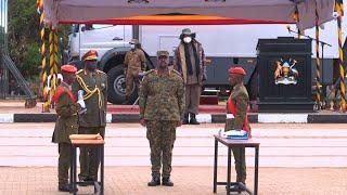 FULL COVERAGE: Museveni Commander-in-Chief of the UPDF commissions 774 officer cadets at Kaweweta