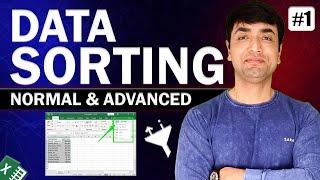 Normal and Advanced Sorting in excel | Ms - Excel Data Sorting