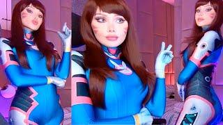 beautiful cosplay on D.Va